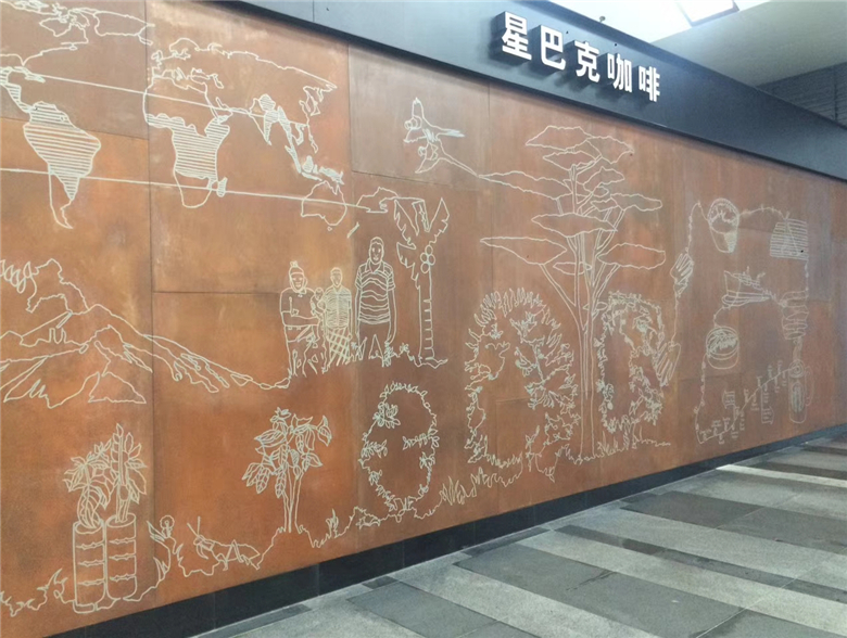 麻涌镇耐候钢幕墙